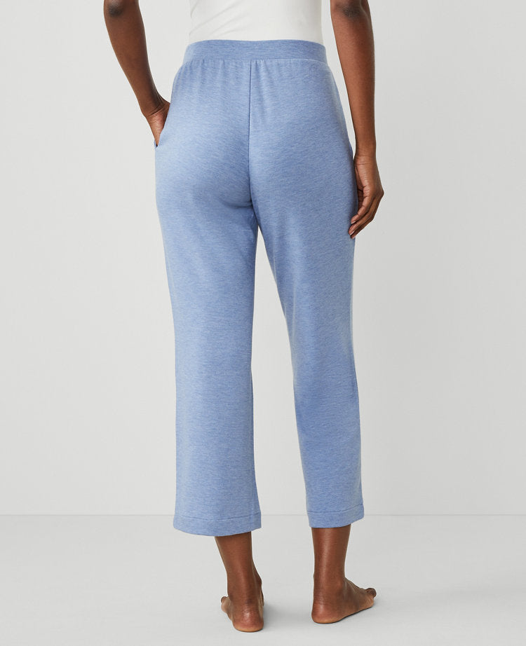 Heathered Wide Leg Lounge Pant