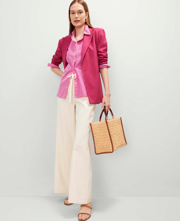 The Drawstring Slouchy Palazzo Jean