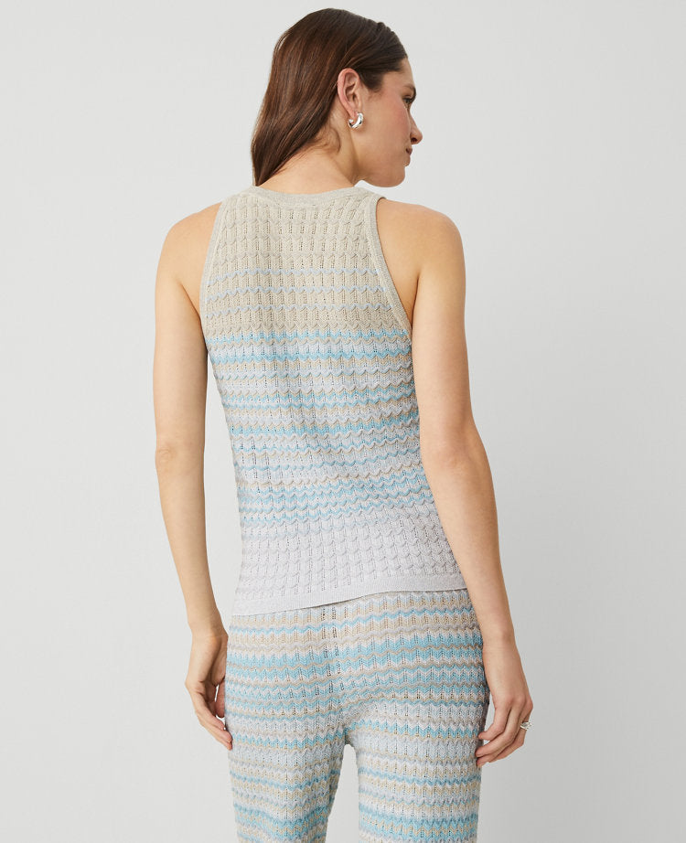 Shimmer Ombré Sweater Shell