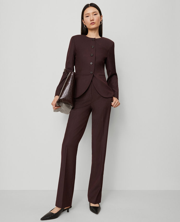 The Petite Curved Hem Jacket