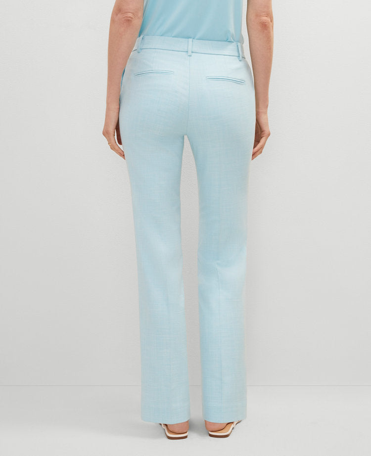 The Petite Sophia Straight Pant in Texture - Curvy Fit