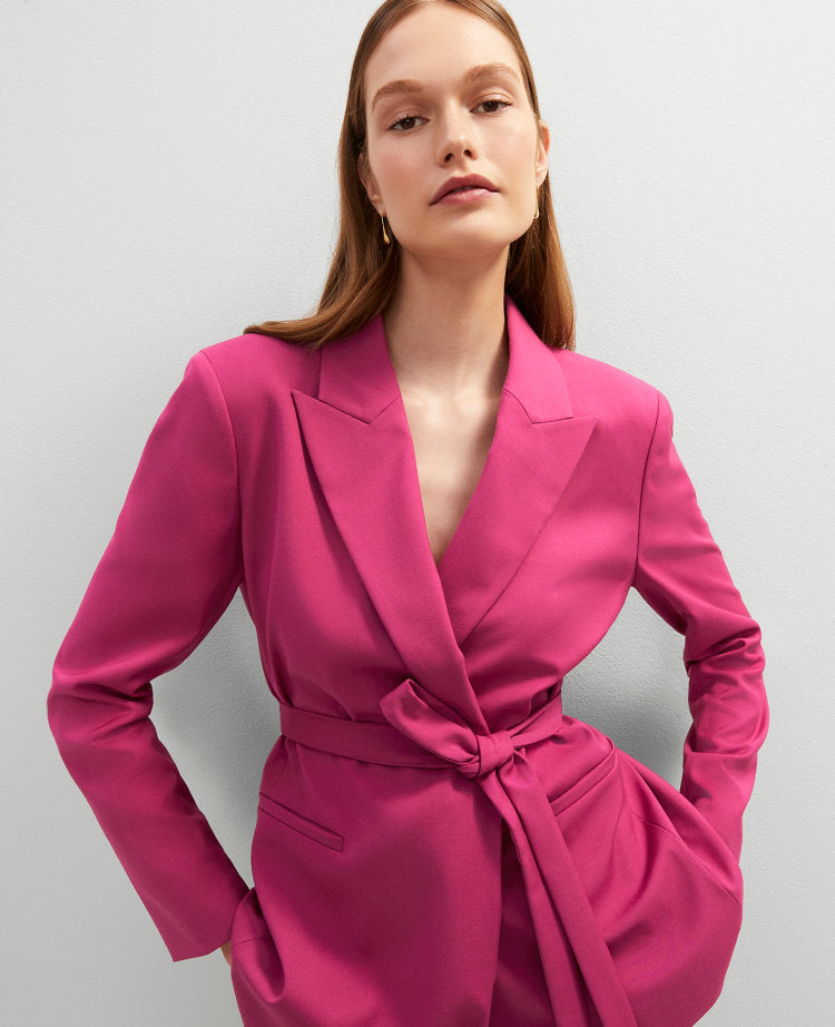 The Belted Blazer