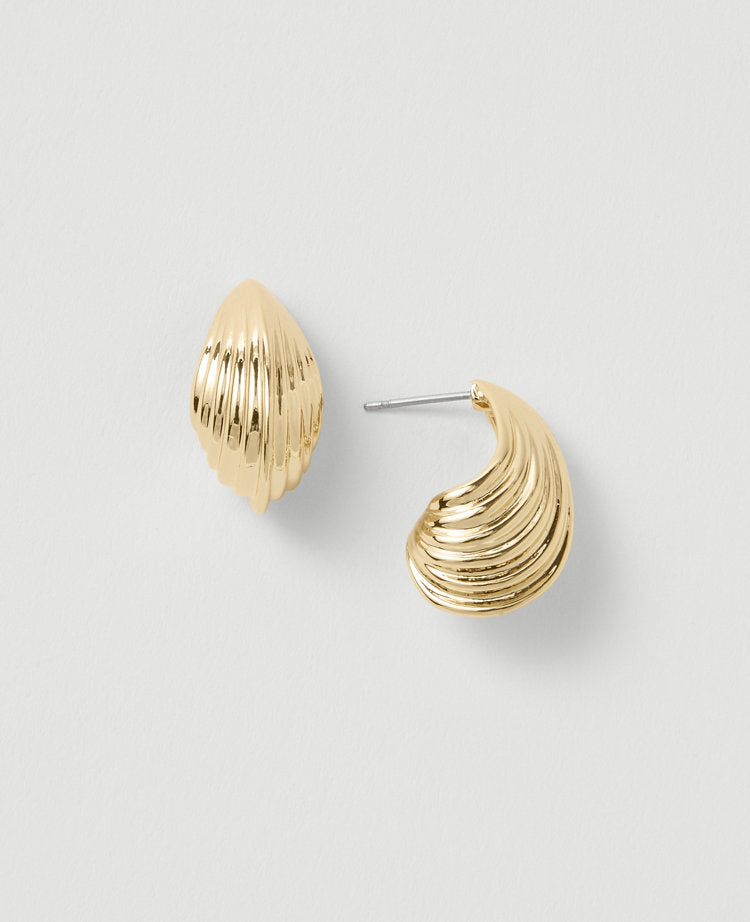 Textured Teardrop Earrings