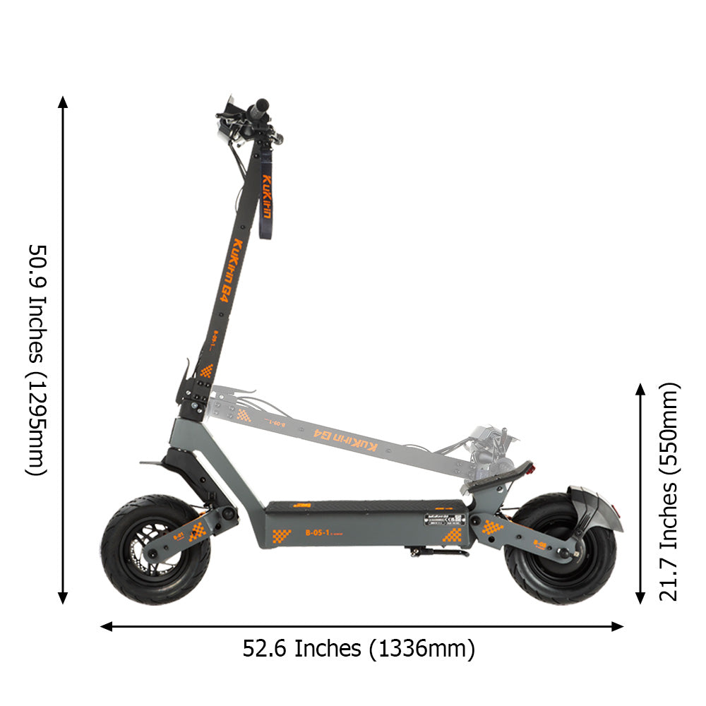KUKIRIN G4 Electric Scooter | 2000W Powerful Motor All-terrain Scooter