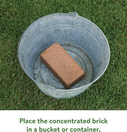 Natural & Organic Garden Coir, 8 quart, (1 Pack)