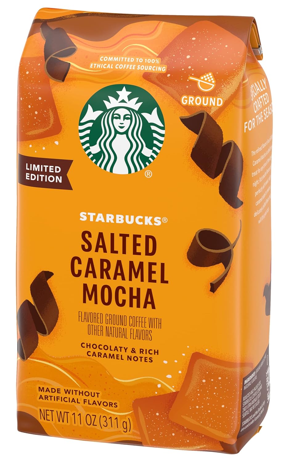 Starbucks Ground Coffee, Medium Roast Coffee, Pike Place Roast, 100% Arabica, 1 Bag (28 Oz)
