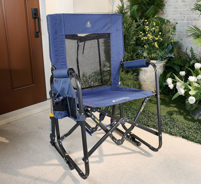 Soon to be sold out💝clearance-Buy 2 get 2 free,Buy 3 get 3 free💥GCI Outdoor Pack Away Portable Rocking Chair✅350-lb Weight Capacity