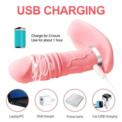 REMOTE CONTROL HEATING G-SPOT VIBRATOR