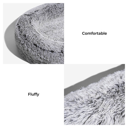Luxury Super Large Human Dog Bed With Super Soft Pet Throw Blanket