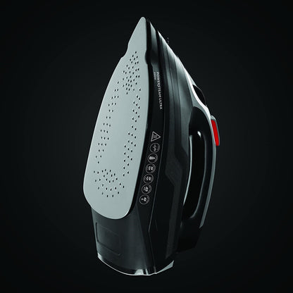 Professional Clothes Iron - 2600 W, Ceramic Soleplate, 210g Steam Boost, Self-Cleaning Function, White and Blue - 20562-56