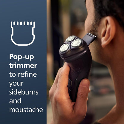 Philips Norelco Shaver 2400, Rechargeable Cordless Electric Shaver with Pop-Up Trimmer, X3001/90