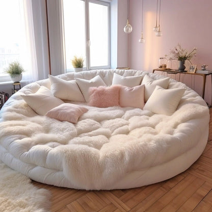 ⚡clearance sale🎁Winter Hot SaleThese Giant Circular Movie Sofas Might Be The Coziest Spot To Watch a Flick