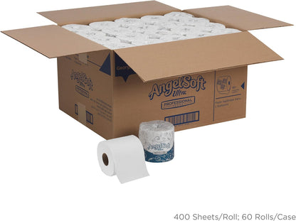 Georgia-Pacific Angel Soft Toilet Paper, 16880, Bulk Case of 80 Rolls, 450 Sheets Per Roll, Individually Wrapped, 2-Ply Soft and Strong Toilet Tissue