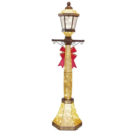 6' Lamp Post with LED Lights