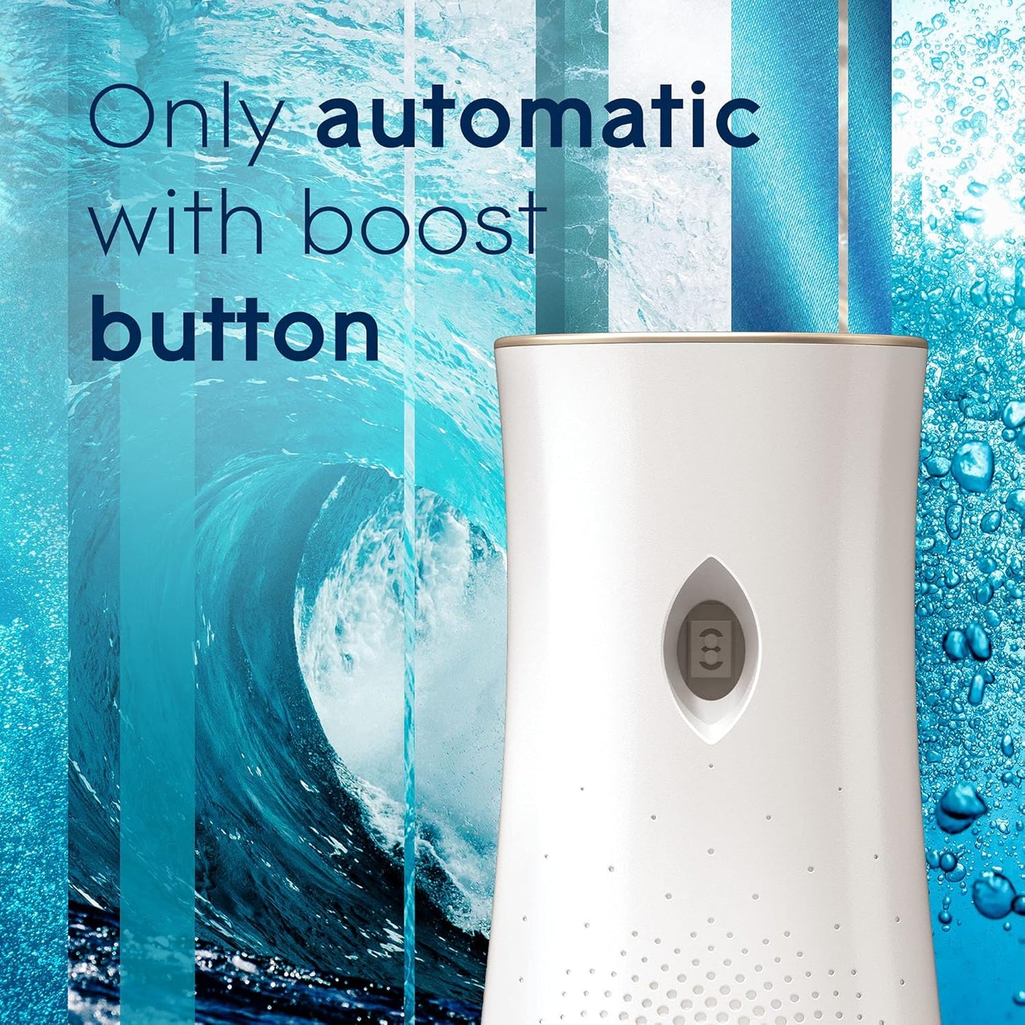 Glade Automatic Spray Air Freshener Refill, Scented Air Freshener for Home and Bathroom, Clean Linen, 6.2 Oz, 3 Count