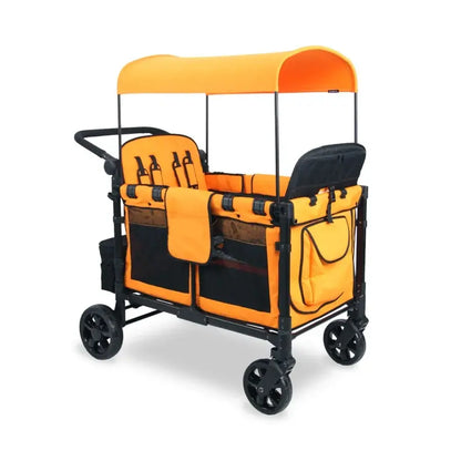 [🔥LIMITED TIME OFFER ONLY TODAY! ONLY ＄35.98!! ]W4 Elite Quad Stroller Wagon (4 Seater)