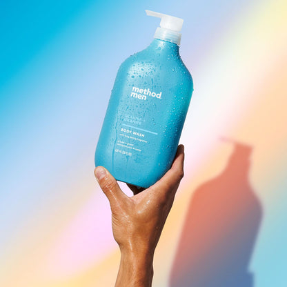 Method Body Wash, Sea + Surf, Paraben and Phthalate Free, Biodegradable Formula, 28 oz, (Pack of 1)