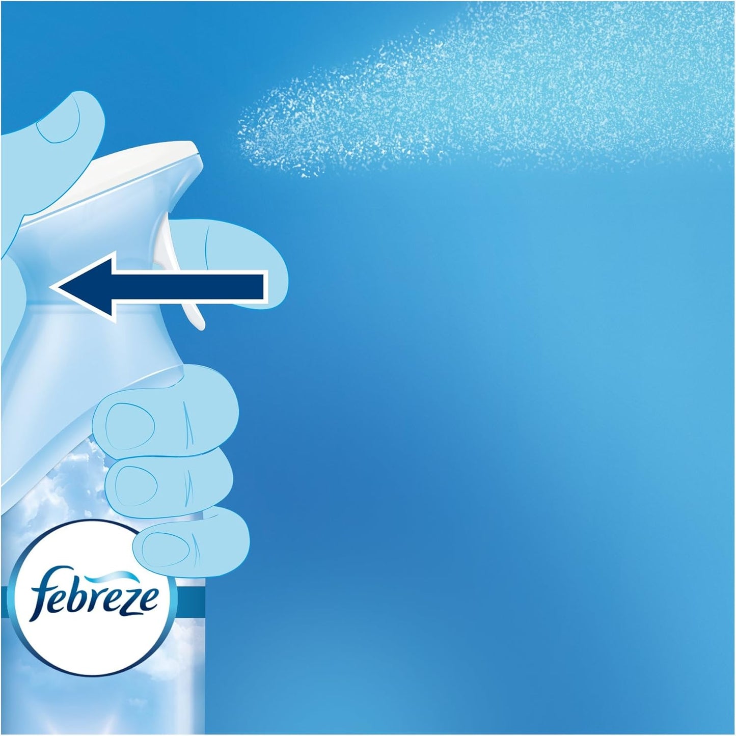 Febreze Air Freshener Spray, Linen & Sky, Odor Eliminator for Strong Odors, 8.8 Oz (2 Count)