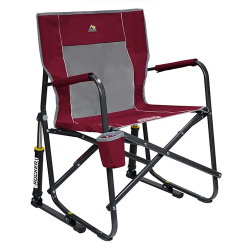 Soon to be sold out💝clearance-Buy 2 get 2 free,Buy 3 get 3 free💥GCI Outdoor Pack Away Portable Rocking Chair✅350-lb Weight Capacity