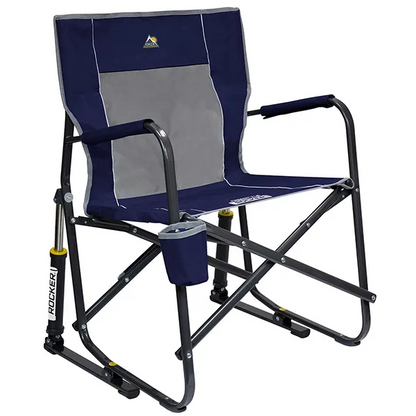 Soon to be sold out💝clearance-Buy 2 get 2 free,Buy 3 get 3 free💥GCI Outdoor Pack Away Portable Rocking Chair✅350-lb Weight Capacity