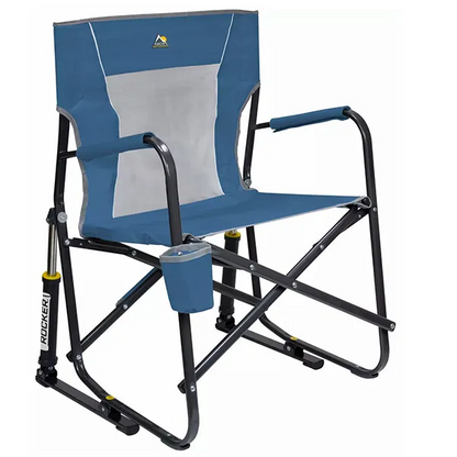 Soon to be sold out💝clearance-Buy 2 get 2 free,Buy 3 get 3 free💥GCI Outdoor Pack Away Portable Rocking Chair✅350-lb Weight Capacity