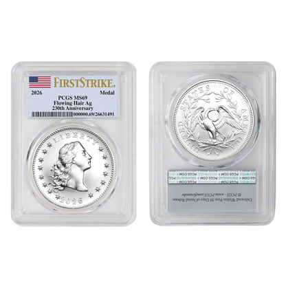 2026 & 2025 1 Oz Liberty Flowing Hair Dollar Silver – Silver • Limited Release • Limited-Time Factory Price