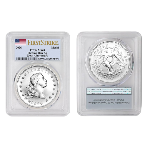2026 & 2025 1 Oz Liberty Flowing Hair Dollar Silver – Silver • Limited Release • Limited-Time Factory Price