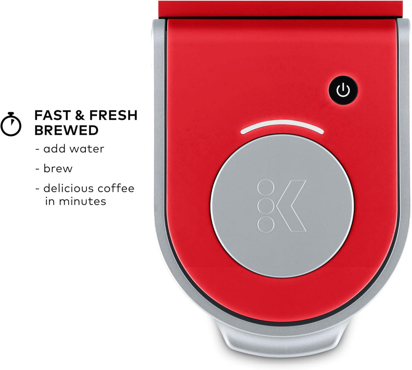 Keurig K-Mini Single Serve K-Cup Pod Coffee Maker, 6 to 12oz Brew size, with Cord Storage, Perfect for Small Spaces, Black