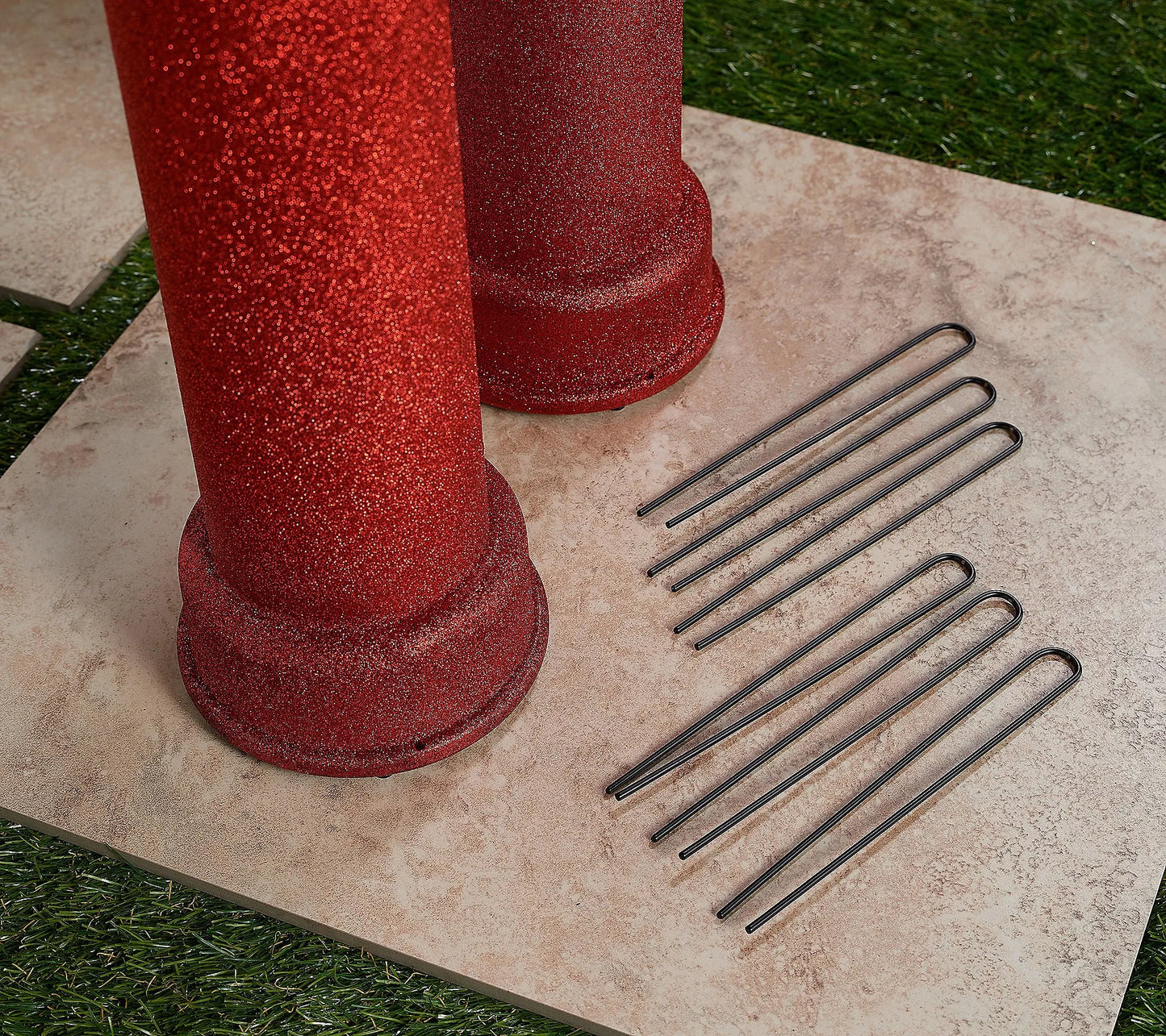 Mr. Christmas In/Outdoor Set of 2 24" Blow Mold Candles
