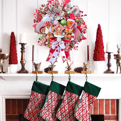 Gingerbread Christmas Wreath