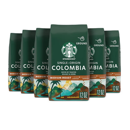 Starbucks Ground Coffee, Medium Roast Coffee, Pike Place Roast, 100% Arabica, 1 Bag (28 Oz)