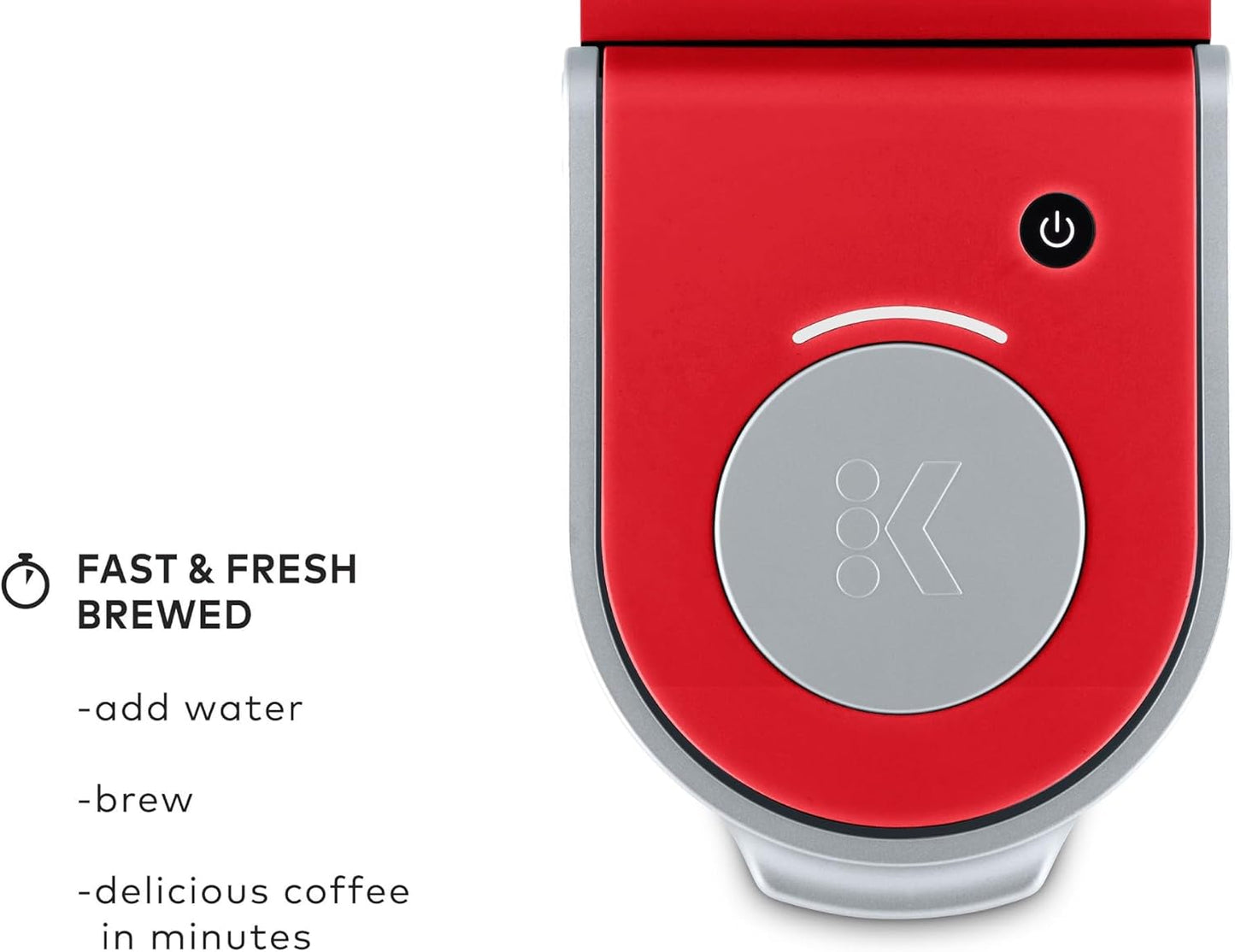 Keurig K-Mini Single Serve K-Cup Pod Coffee Maker, 6 to 12oz Brew size, with Cord Storage, Perfect for Small Spaces, Black
