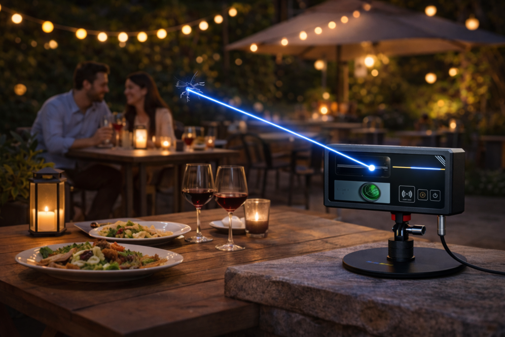 The World's First  Portable Laser Mosquito Air Defense