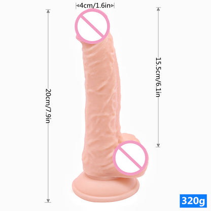 ALL Seasons-9 Realistic Dildo with Powerful Suction Cups