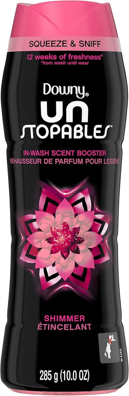 Downy Unstopables In Wash Scent Booster Beads, Fresh Scent, 24 oz, Downy Scent Booster Beads, Unstoppable Laundry Beads, Odor Protection