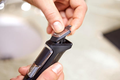 Norelco Philips Multi Groomer All-in-One Trimmer Series 3000-13 Piece Mens Grooming Kit for Beard, Face, Nose, Ear Hair Trimmer and Hair Clipper - NO Blade Oil Needed, MG3740/40