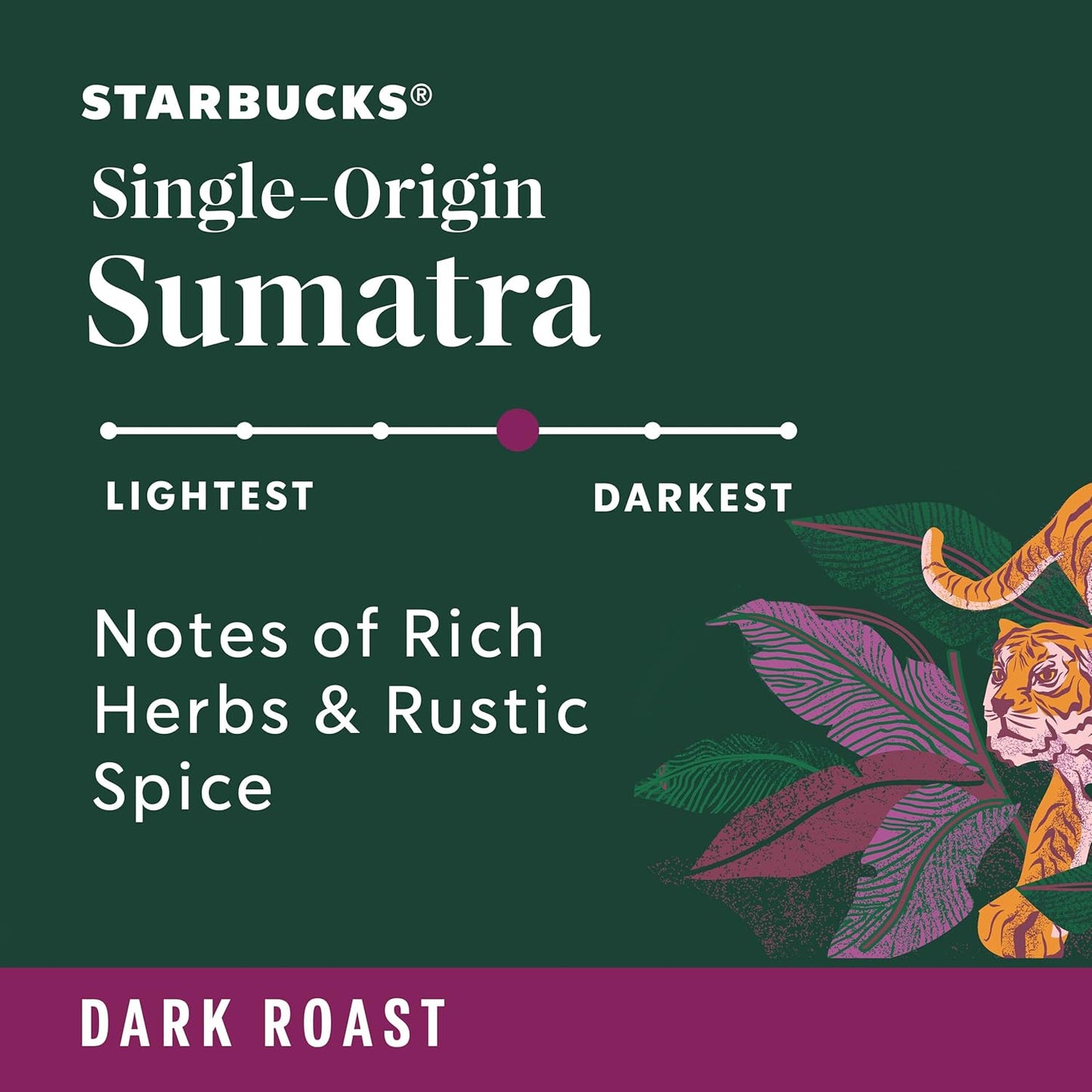 Starbucks Ground Coffee, Dark Roast Coffee, Caffè Verona, 100% Arabica, 1 bag (28 oz)
