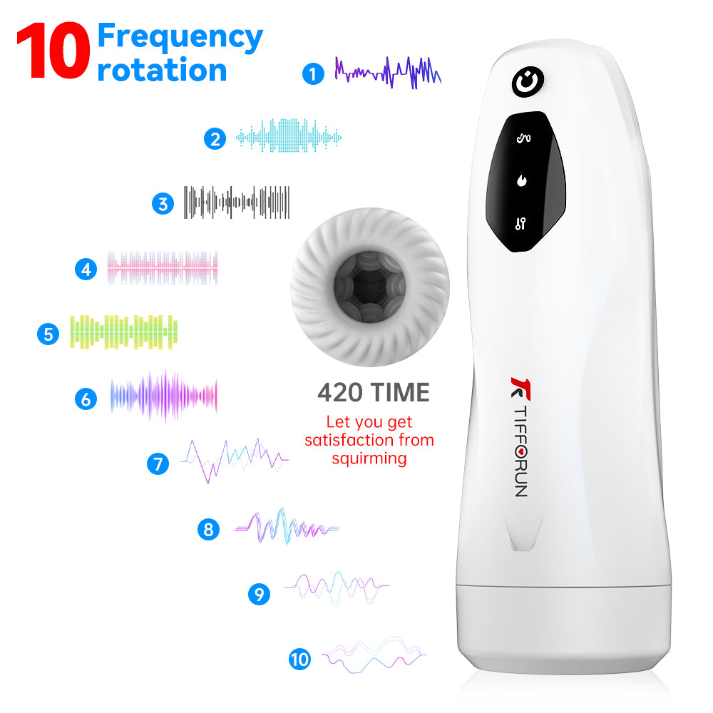 Retractable Vibrating Masturbation Cup Automatic Male Masturbation Sex Toy