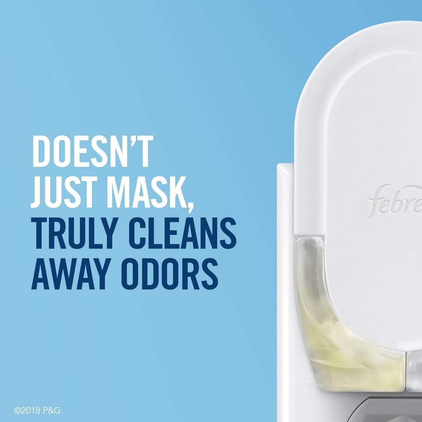 Febreze Plug in Air Fresheners, Gain Original Scent, Odor Eliminator for Strong Odors, Scented Oil Refill (3 Count)