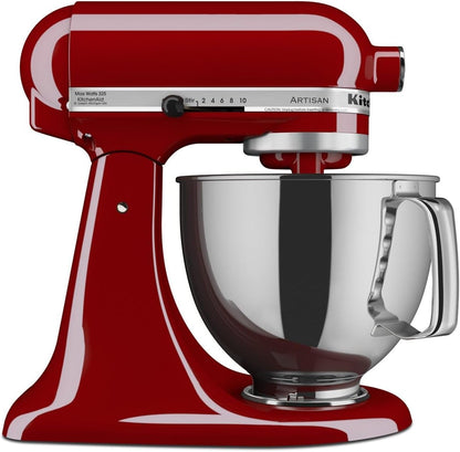 KitchenAid Artisan Series 5 Quart Tilt Head Stand Mixer with Pouring Shield KSM150PS, Removable bowl, Aqua Sky