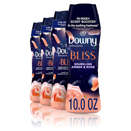 Downy Infusions In Wash Scent Booster Beads, CALM, Soothing Lavender and Vanilla Bean Scent, 24 oz Laundry Beads