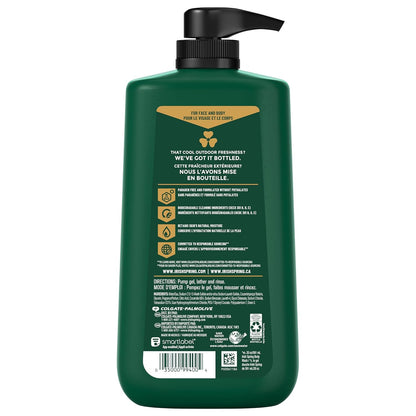 Irish Spring Mens Body Wash, Moisture Blast Body Wash for Men, Feel Fresh All Day, 30 Oz Pump Bottle
