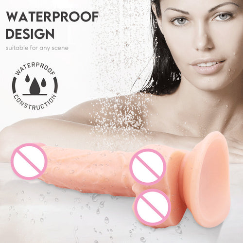 ALL Seasons-9 Realistic Dildo with Powerful Suction Cups