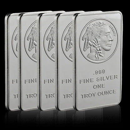 🔥Buffalo Silver Bar | Silvertowne Mint 999 Silver Bar
