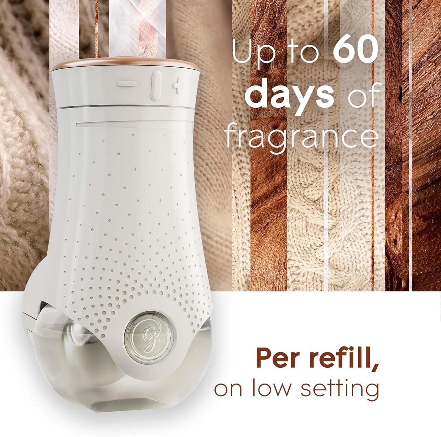 Glade PlugIns Air Freshener Starter Kit, Scented and Essential Oils for Home and Bathroom, Clean Linen, 4.02 Fl Oz, 2 Warmers and 6 Refills