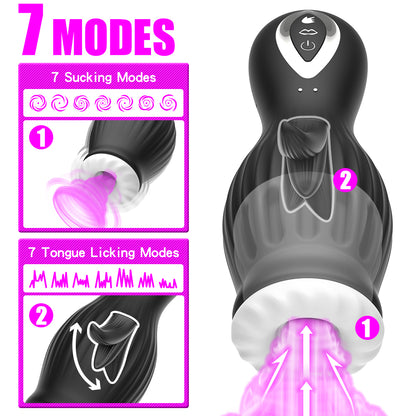 Viper - Vaccum Sucking Tongue Licking Male Penis Trainer