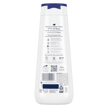 Dove Body Wash with Pump Deep Moisture For Dry Skin Moisturizing Skin Cleanser with 24hr Renewing MicroMoisture Nourishes The Driest Skin 30.6 oz