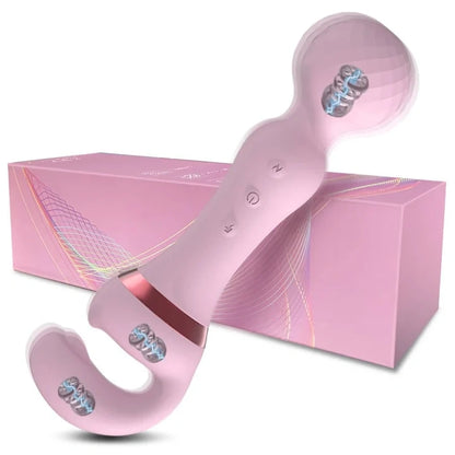 HOT 2 IN 1 AV VIBRATOR FEMALE MAGIC WAND CLITORIS STIMULATOR