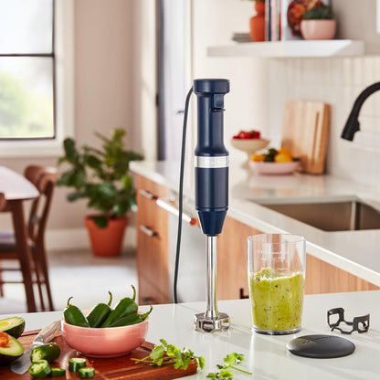 KitchenAid Variable Speed Corded Hand Blender KHBV53, Matte Black