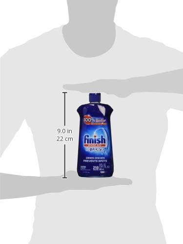 Finish Jet-Dry Rinse Aid, Dishwasher Rinse and Drying Agent, 23 fl oz, Packaging may vary